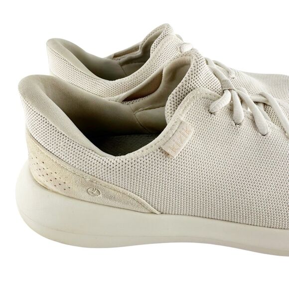 Kizik Sneakers Womens 10 Wide Madrid Eco Knit White Marshmallow Walking Athletic - Picture 2 of 16